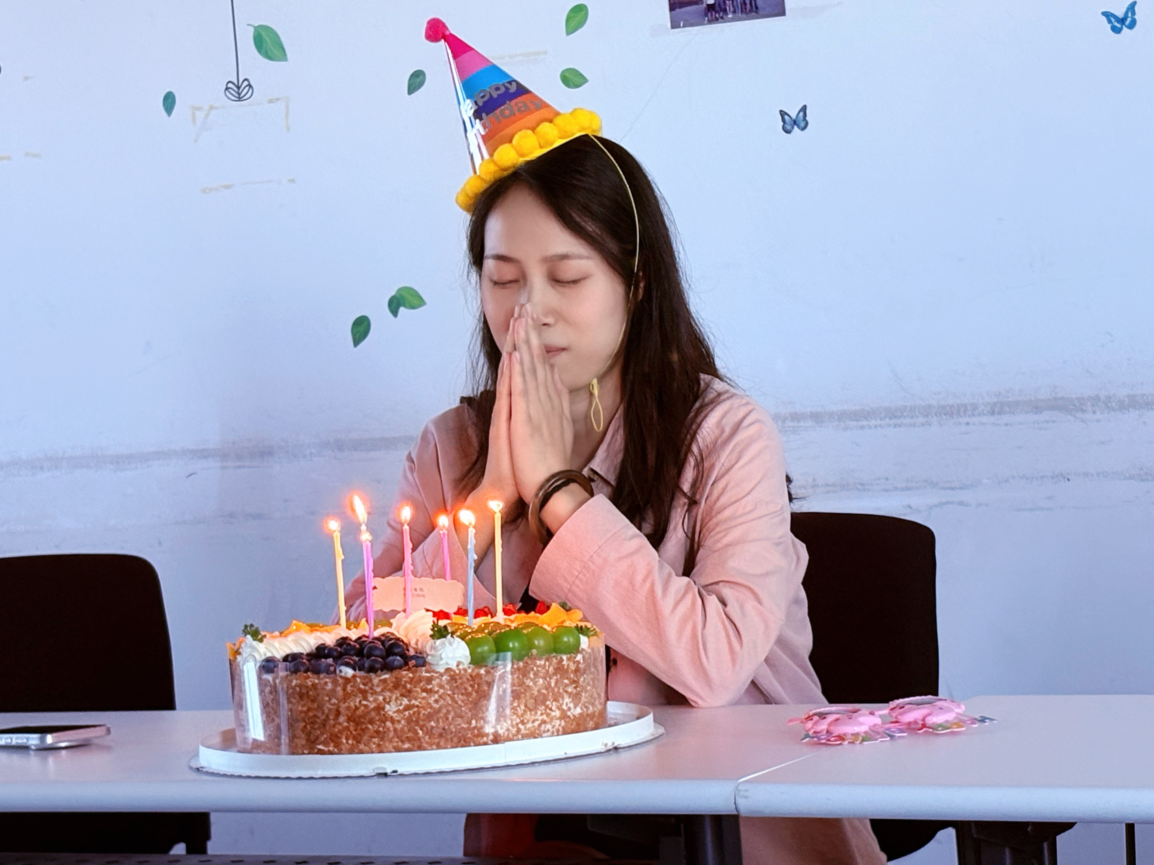 刘慧欣生日许愿